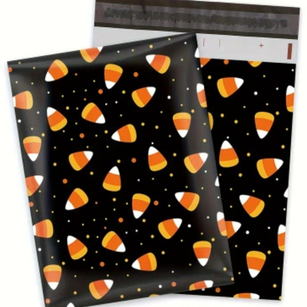 Ten 10 x 13 Halloween Poly Mailers